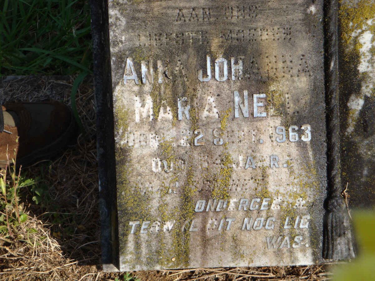 NELL Anna Johanna Maria -1963