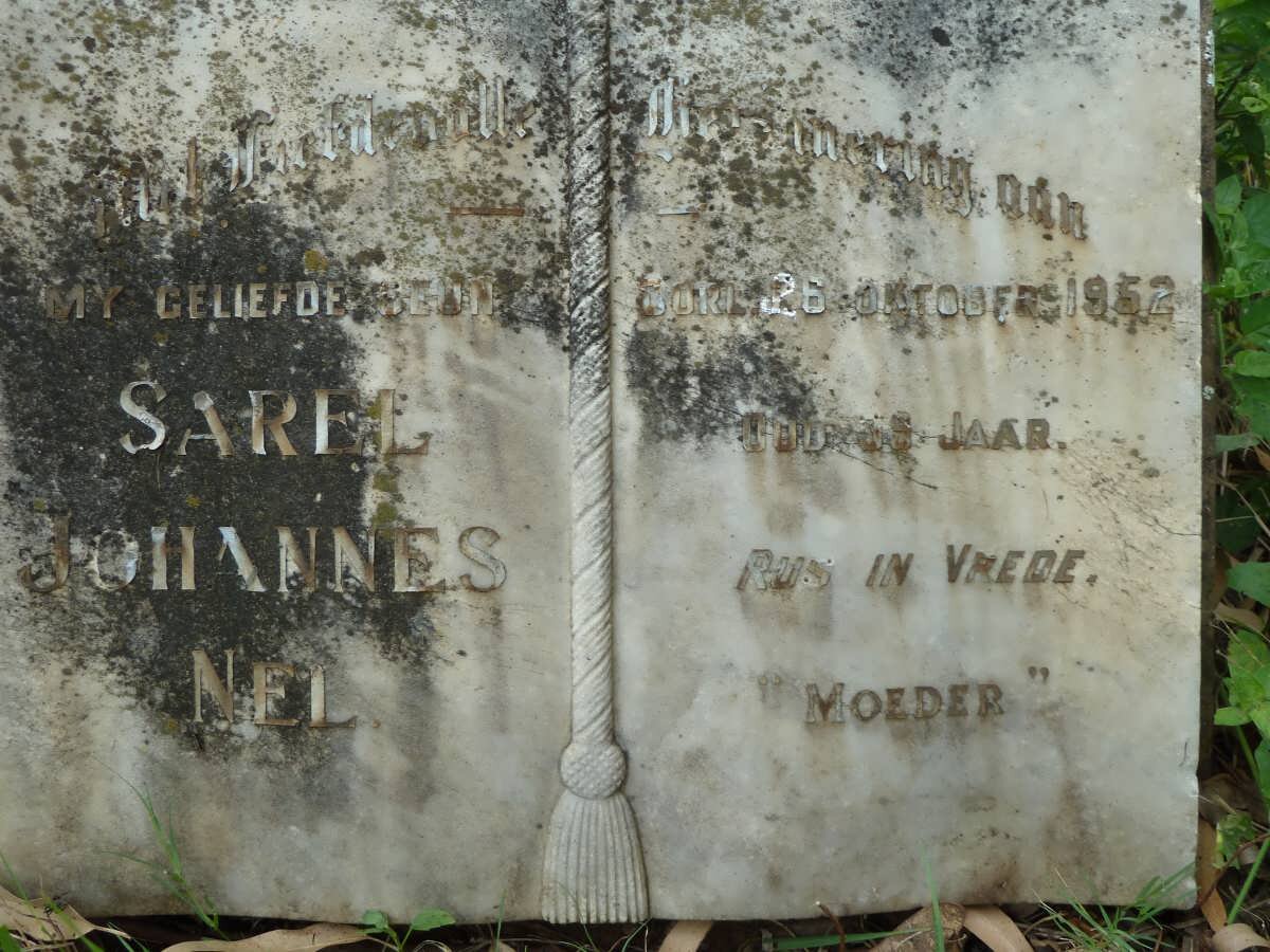 NEL Sarel Johannes -1952