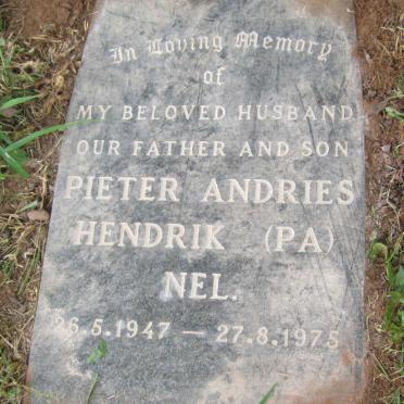 NEL Pieter Andries Hendrik 1947-1975