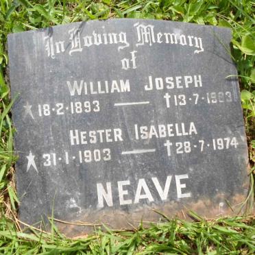 NEAVE William Joseph 1893-1963 &amp; Hester Isabella 1903-1974 :: NEAVE Donald Otway Bodley 1928-1995
