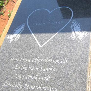 NENE Doreen 1941-2010