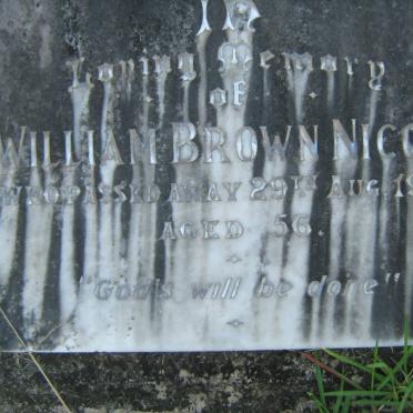 NICOLL William Brown -1929