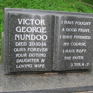 NUNDOO Victor George -2014