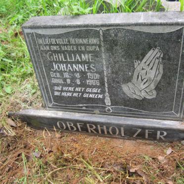 OBERHOLZER Ghilliame Johannes 1901-1986