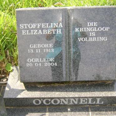 O'CONNELL Stoffelina Elizabeth 1913-2004