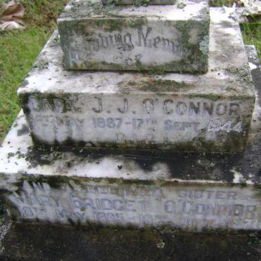 O'CONNOR J.J. 1887-1944 :: O'CONNOR Mary Bridget 1885-1971