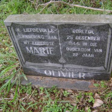 OLIVIER Marie -1944