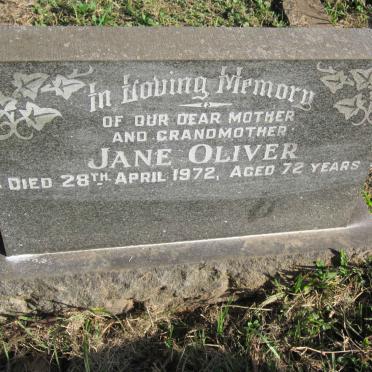 OLIVER Jane -1972