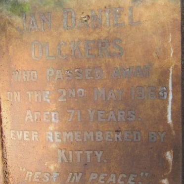 OLCKERS Jan Daniel -1966