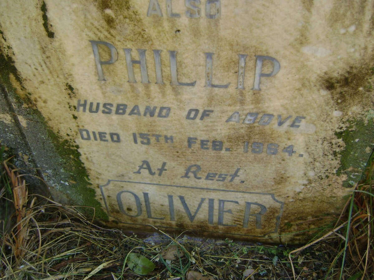 OLIVIER Phillip -1964