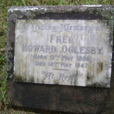 OGLESBY Fred Howard 1868-1947