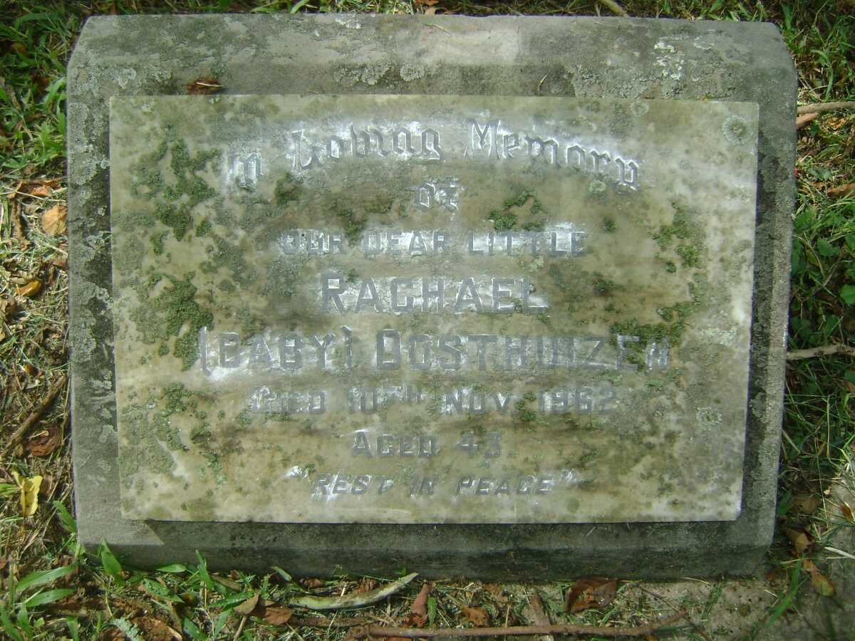 OOSTHUIZEN Rachel -1962