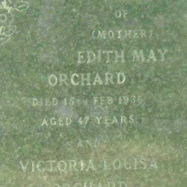 ORCHARD Edith May -1936
