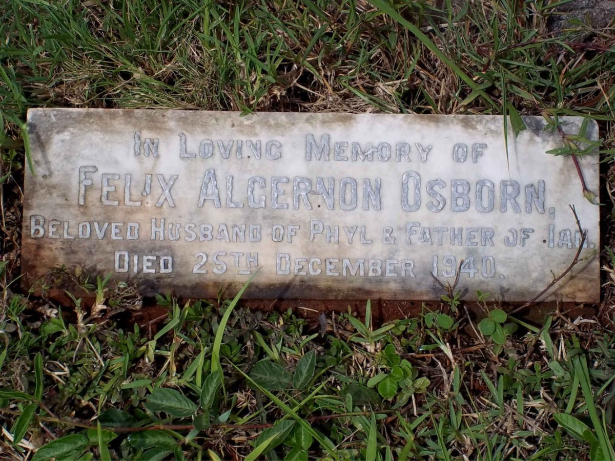 OSBORN Felix Algernon -1940