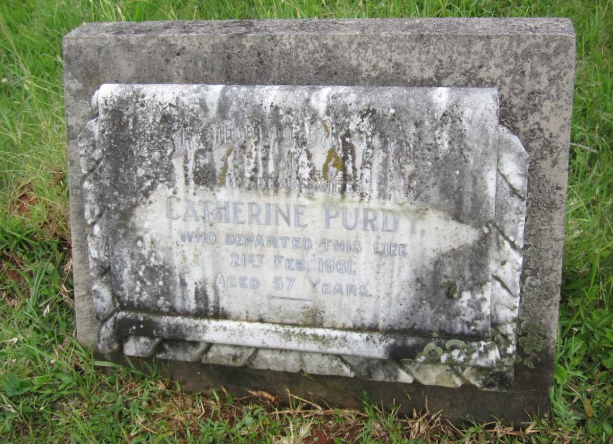 PURDY Catherine -1961