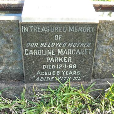 PARKER Caroline Margaret -1968