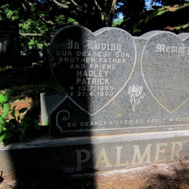 PALMER Hadley Patrick 1965-1990
