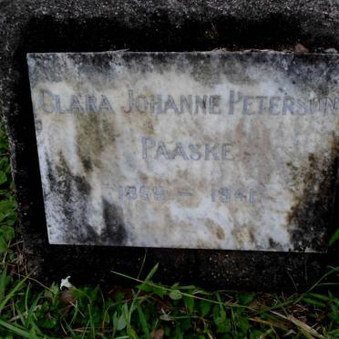 PAASKE Clara Johanne Peterson 1859-1941