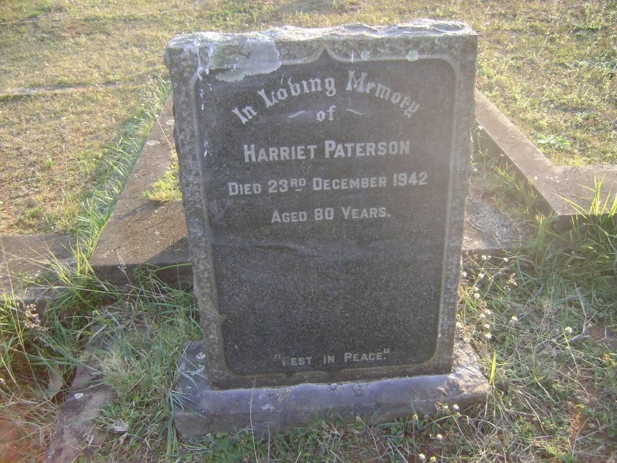 PATERSON Harriet -1942
