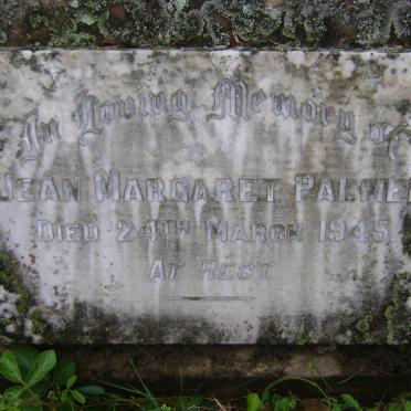 PALMER Jean Margaret -1945