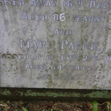 PAYNE Mary -1951