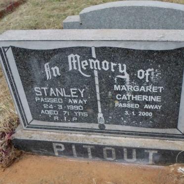 PITOUT Stanley -1990 &amp; Margaret Catherine -2000