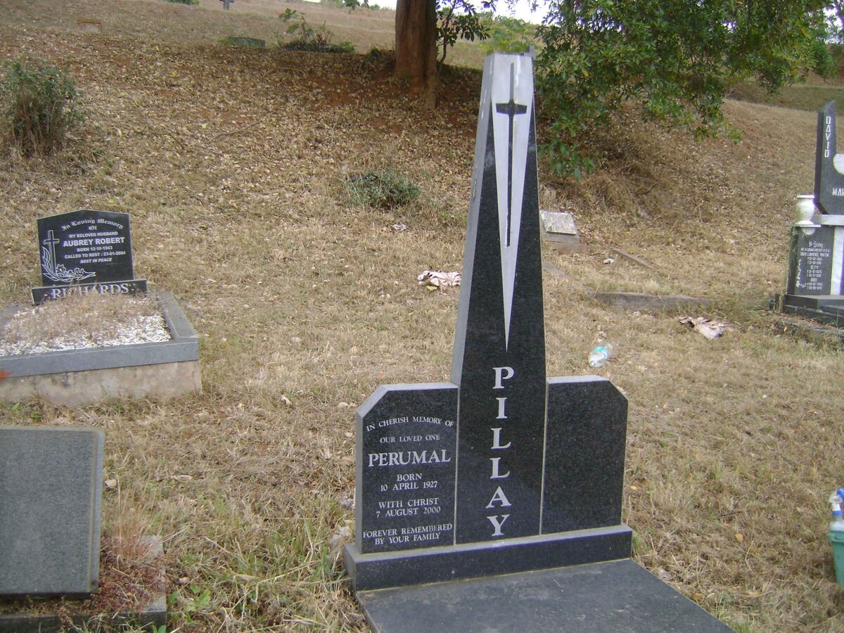 PILLAY Perumal 1927-2000