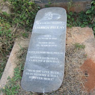 PILLAY Ambiga 1948-1979