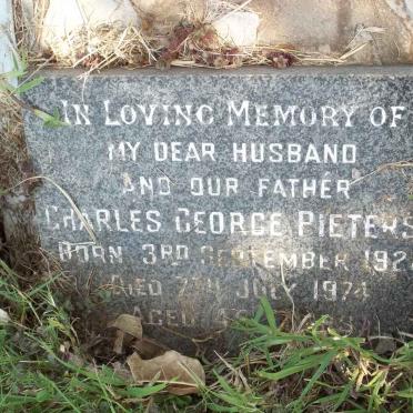 PIETERSE Charles George 1928-1974