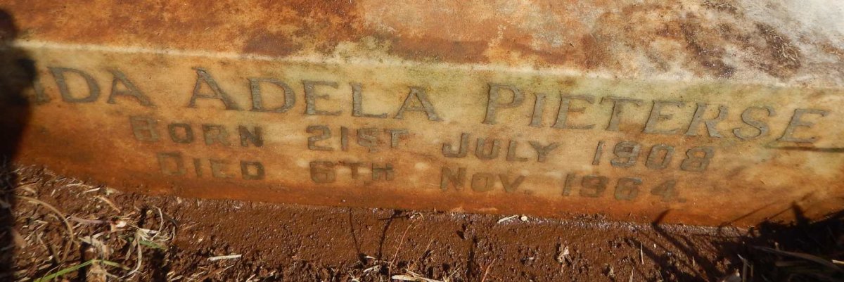 PIETERSE Ida Adela 1908-1964
