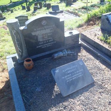 PILLAY Chinnasamy -1962 &amp; PILLAY Muniamma -1983 :: PILLAY Nadesa 1937-1991