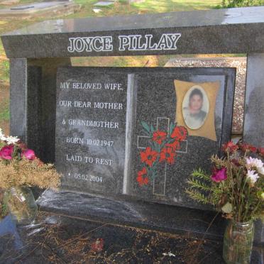 PILLAY Joyce 1947-2004