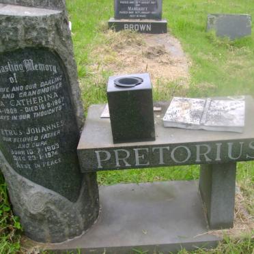 PRETORIUS Petrus Johannes 1903-1974 &amp; Anna Catherina 1908-1967