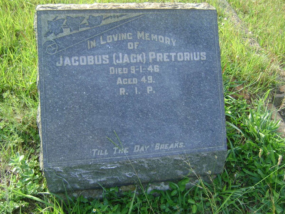 PRETORIUS Jacobus -1946