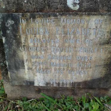 PRATT Louisa Elizabeth -1944
