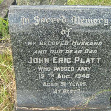 PLATT John Eric -1946