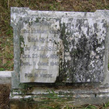PLESSIS Charel I., du 1887-1945 