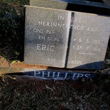 PHILLIPS Eric 1930-1981