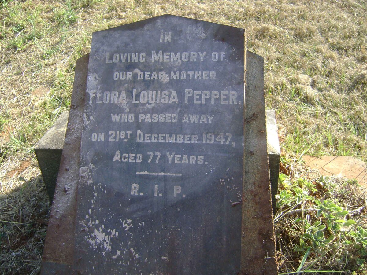 PEPPER Flora Louisa -1947