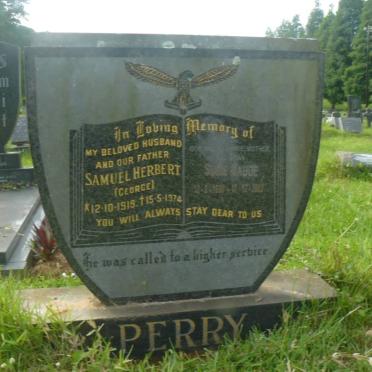 PERRY Samuel Herbert 1919-1974 &amp; Susie Maude 1930-2002