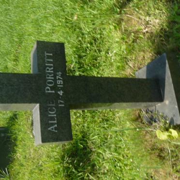 PORRITT Alice -1974