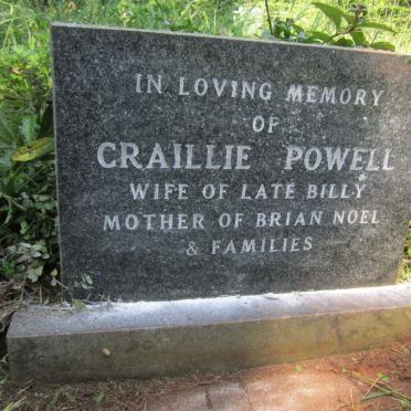 POWELL Sofia Cornelia Craill 1920-1983