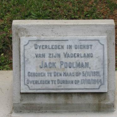 POOLMAN Jack 1921-1944