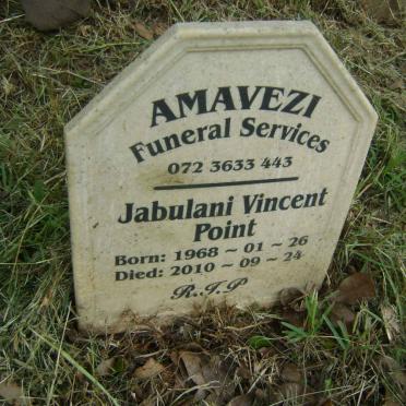 POINT Jabulani Vincent 1968-2010