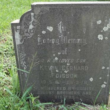 POISSON Kevin Gerhard 1967-1976