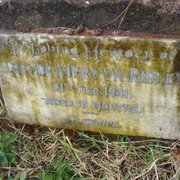 RIDLEY Trevor Mervyn -1941