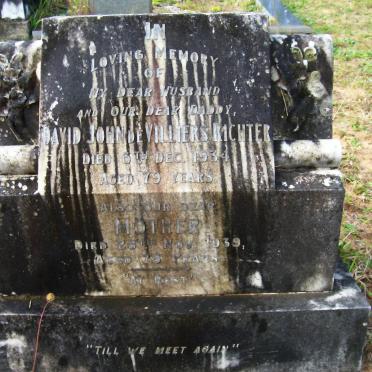 RICHTER David John de Villiers -1934