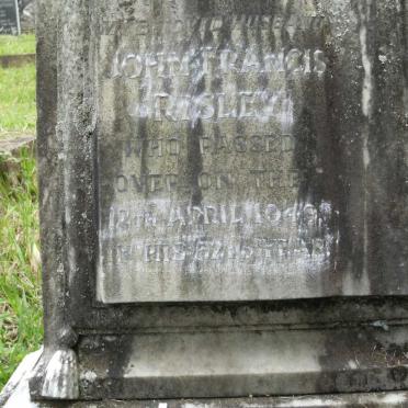 RISLEY John Francis -1949