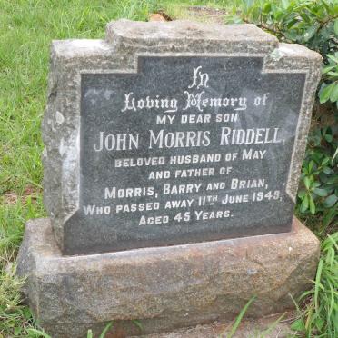 RIDDELL John Morris -1949