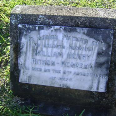 RITSON-PEARSON William Henry -1951